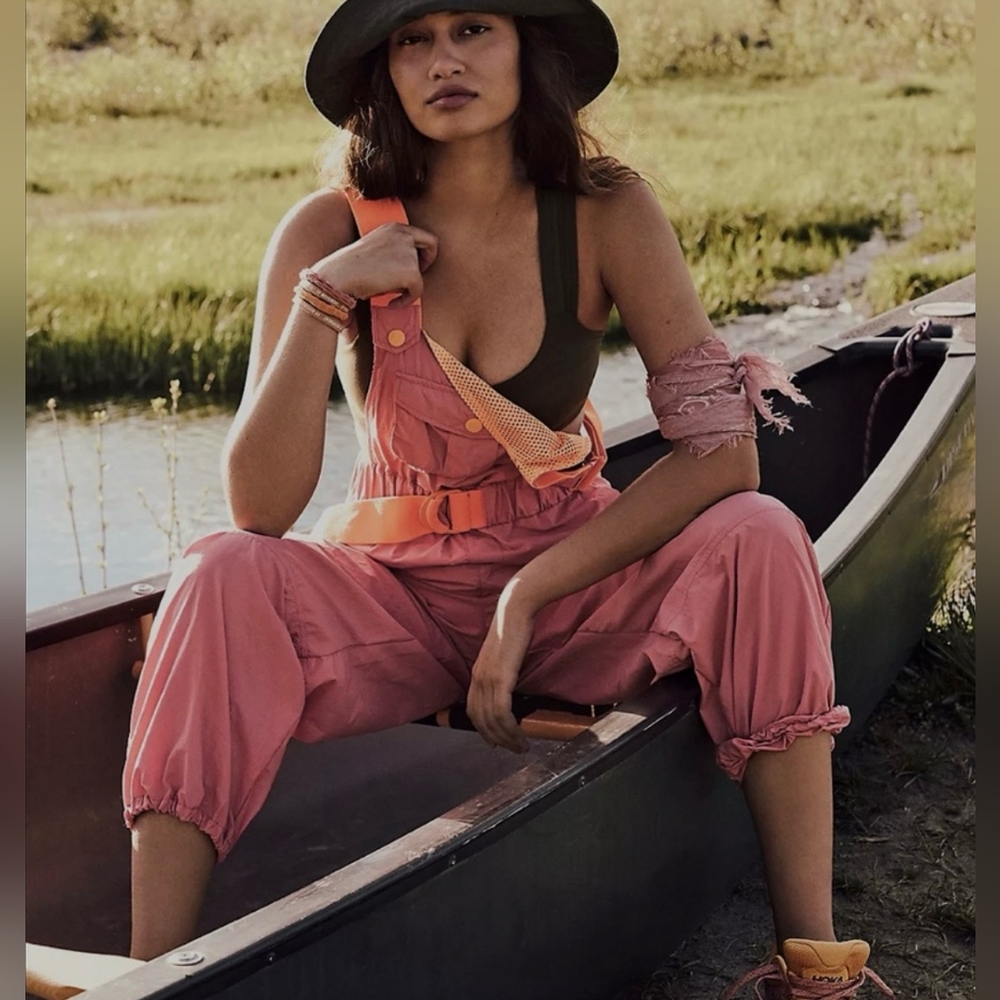 Free People Movement Morning Meadow Jumpsuit - Picture 1 of 4